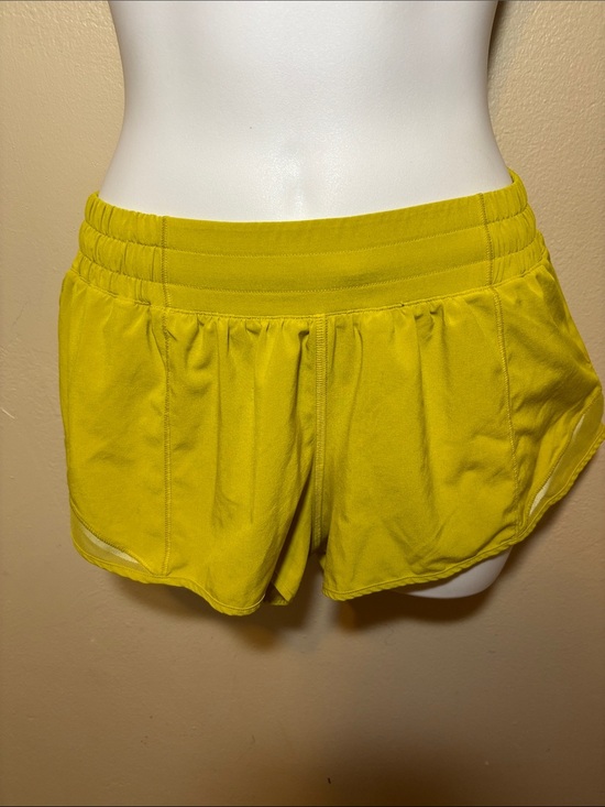 lululemon athletica Pants - lululemon athletica Bright Yellow Running Shorts